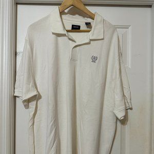 Izod short sleeve white polo